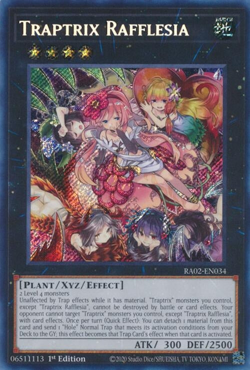 Image for Traptrix Rafflesia (Secret Rare) (25th Anniversary Rarity Collection II) (RA02-EN034) - YuGiOh