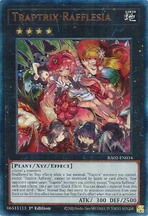 Image for Traptrix Rafflesia (PUR) (25th Anniversary Rarity Collection II) (RA02-EN034) - YuGiOh
