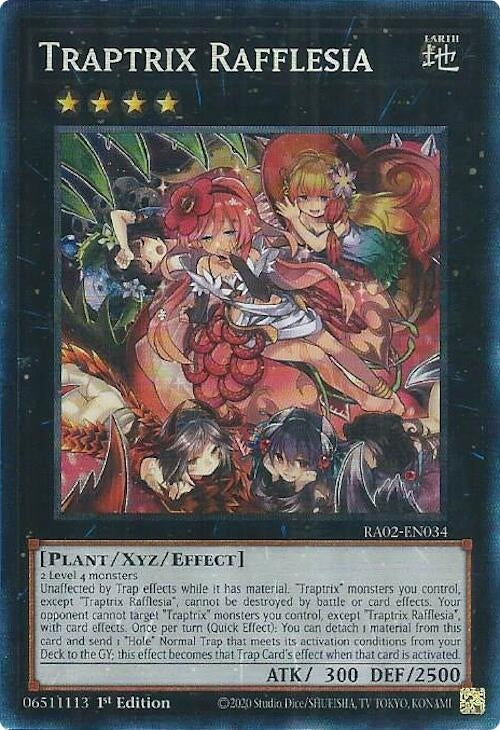 Image for Traptrix Rafflesia (PCR) (25th Anniversary Rarity Collection II) (RA02-EN034) - YuGiOh