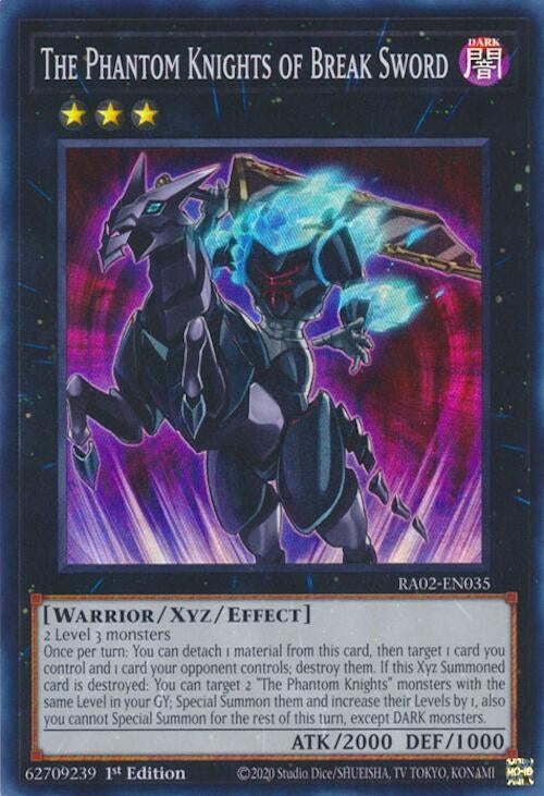 Image for The Phantom Knights of Break Sword (25th Anniversary Rarity Collection II) (RA02-EN035) - YuGiOh