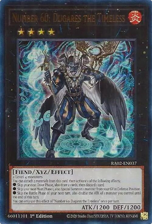 Image for Number 60: Dugares the Timeless (UR) (25th Anniversary Rarity Collection II) (RA02-EN037) - YuGiOh