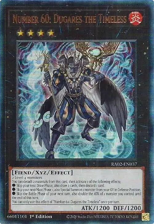 Image for Number 60: Dugares the Timeless (PUR) (25th Anniversary Rarity Collection II) (RA02-EN037) - YuGiOh