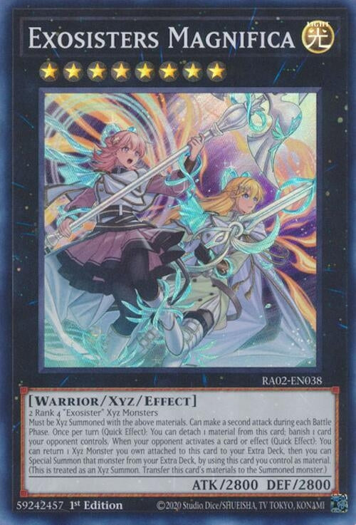 Image for Exosisters Magnifica (25th Anniversary Rarity Collection II) (RA02-EN038) - YuGiOh