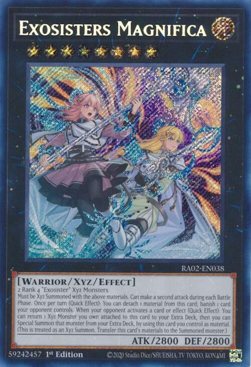 Image for Exosisters Magnifica (Secret Rare) (25th Anniversary Rarity Collection II) (RA02-EN038) - YuGiOh