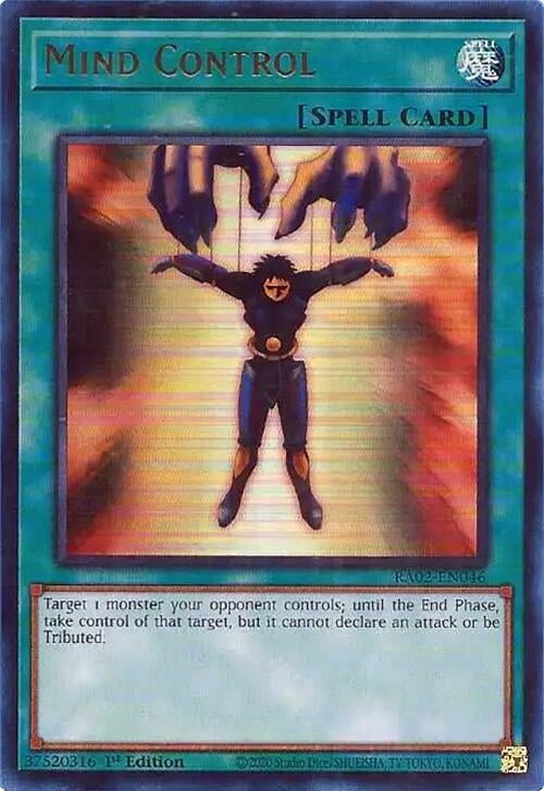 Image for Mind Control (UR) (25th Anniversary Rarity Collection II) (RA02-EN046) - YuGiOh