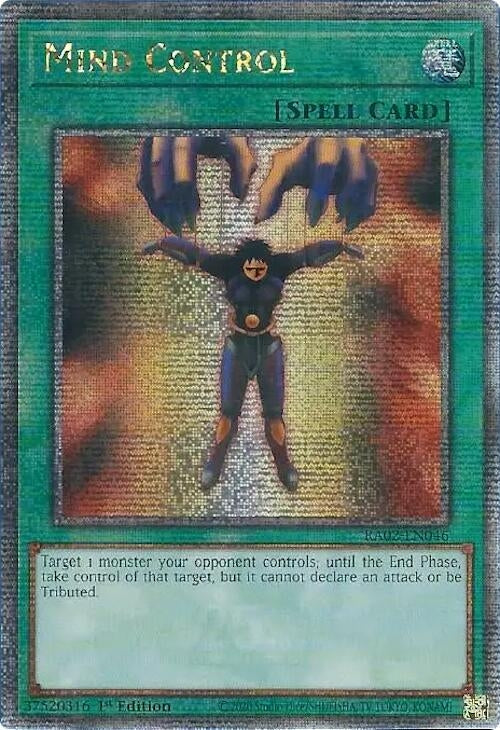 Image for Mind Control (Quarter Century Secret Rare) (25th Anniversary Rarity Collection II) (RA02-EN046) - YuGiOh
