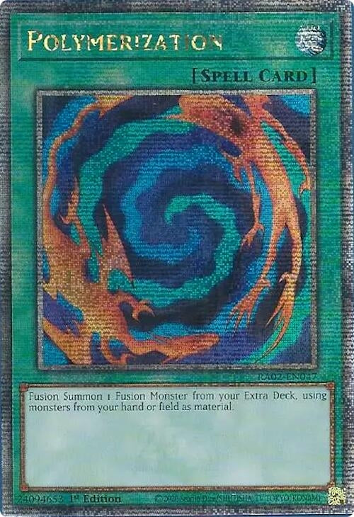 Image for Polymerization (Quarter Century Secret Rare) (25th Anniversary Rarity Collection II) (RA02-EN047) - YuGiOh
