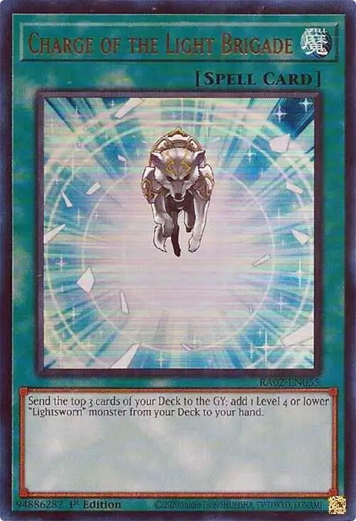 Image for Charge of the Light Brigade (UR) (25th Anniversary Rarity Collection II) (RA02-EN055) - YuGiOh