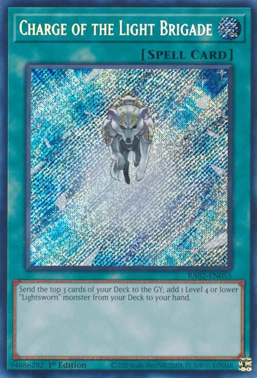 Image for Charge of the Light Brigade (Secret Rare) (25th Anniversary Rarity Collection II) (RA02-EN055) - YuGiOh