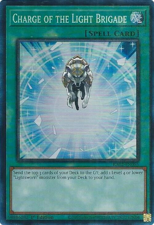 Image for Charge of the Light Brigade (PCR) (25th Anniversary Rarity Collection II) (RA02-EN055) - YuGiOh