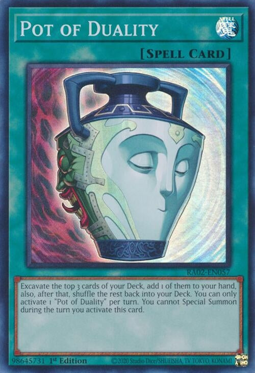 Image for Pot of Duality (25th Anniversary Rarity Collection II) (RA02-EN057) - YuGiOh