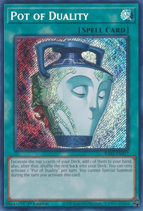 Image for Pot of Duality (Secret Rare) (25th Anniversary Rarity Collection II) (RA02-EN057) - YuGiOh