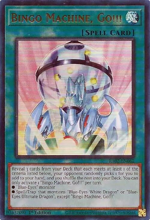 Image for Bingo Machine, Go!!! (UR) (25th Anniversary Rarity Collection II) (RA02-EN062) - YuGiOh