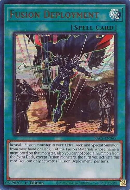 Image for Fusion Deployment (UR) (25th Anniversary Rarity Collection II) (RA02-EN065) - YuGiOh