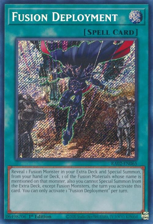 Image for Fusion Deployment (Secret Rare) (25th Anniversary Rarity Collection II) (RA02-EN065) - YuGiOh