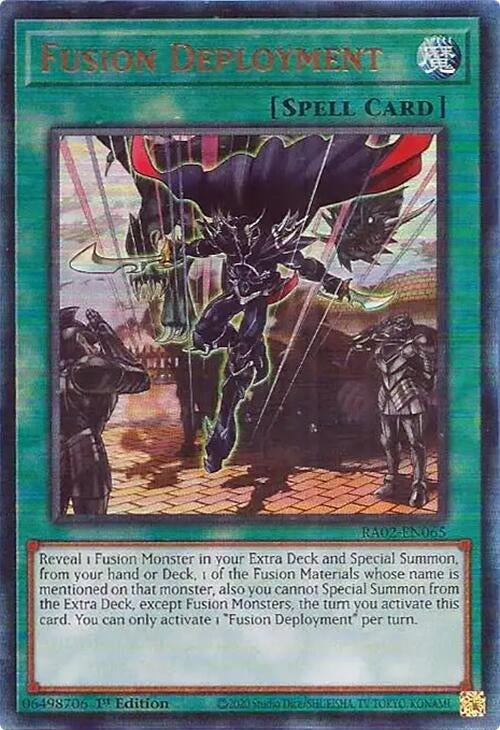 Image for Fusion Deployment (PUR) (25th Anniversary Rarity Collection II) (RA02-EN065) - YuGiOh