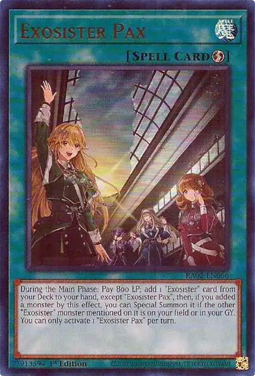 Image for Exosister Pax (UR) (25th Anniversary Rarity Collection II) (RA02-EN066) - YuGiOh