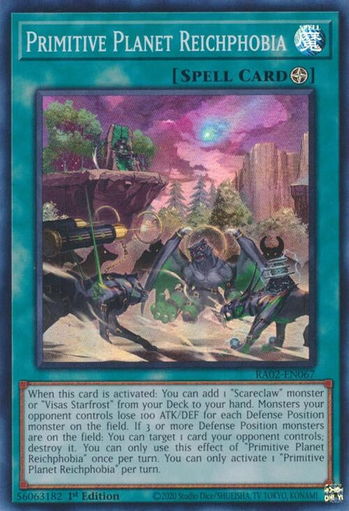 Image for Primitive Planet Reichphobia (25th Anniversary Rarity Collection II) (RA02-EN067) - YuGiOh