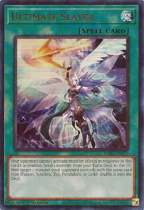 Image for Ultimate Slayer (UR) (25th Anniversary Rarity Collection II) (RA02-EN070) - YuGiOh