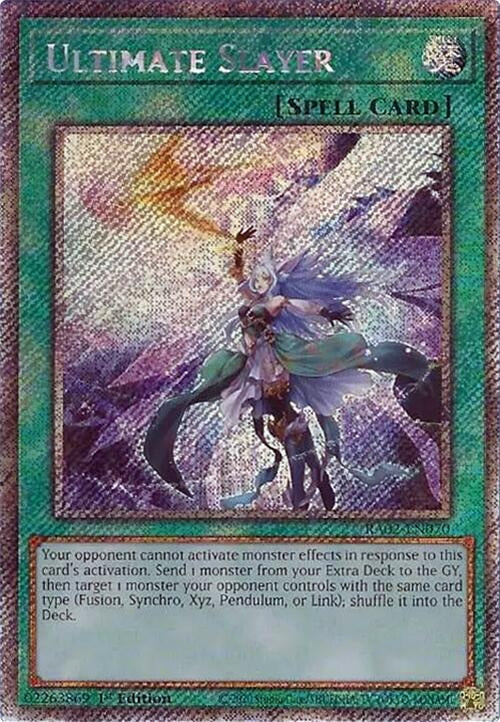 Image for Ultimate Slayer (Platinum Secret Rare) (25th Anniversary Rarity Collection II) (RA02-EN070) - YuGiOh