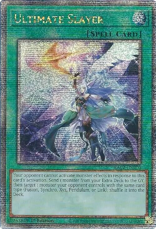 Image for Ultimate Slayer (Quarter Century Secret Rare) (25th Anniversary Rarity Collection II) (RA02-EN070) - YuGiOh