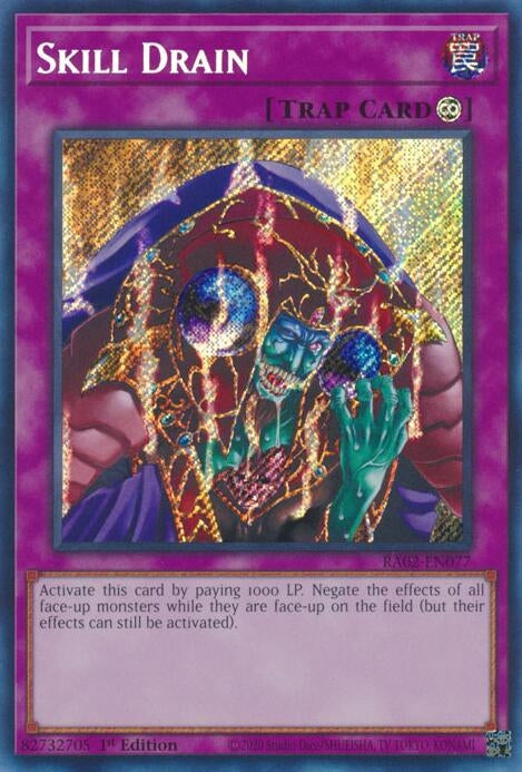 Image for Skill Drain (Secret Rare) (25th Anniversary Rarity Collection II) (RA02-EN077) - YuGiOh