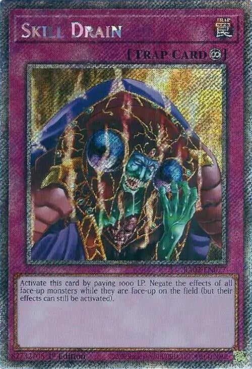 Image for Skill Drain (Platinum Secret Rare) (25th Anniversary Rarity Collection II) (RA02-EN077) - YuGiOh