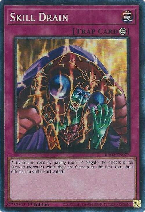 Image for Skill Drain (PCR) (25th Anniversary Rarity Collection II) (RA02-EN077) - YuGiOh