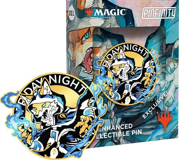 Image for Bloomburrow - Pinfinity Friday Night Magic AR-Enhanced Pin + Commander Token (Jace) - Magic: The Gathering