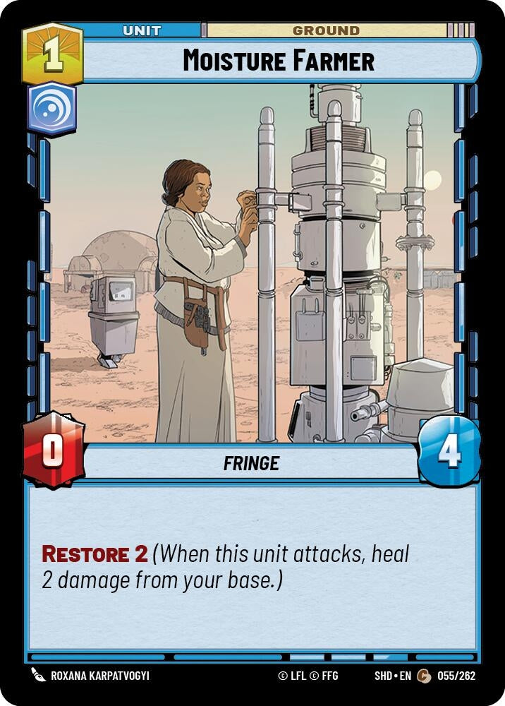 Image for Moisture Farmer (Shadows of the Galaxy) (055/262) - Star Wars: Unlimited
