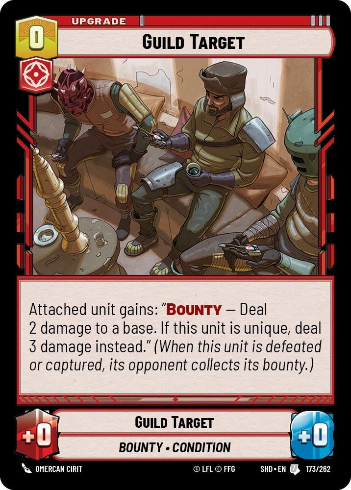 Image for Guild Target (Shadows of the Galaxy) (173/262) - Star Wars: Unlimited
