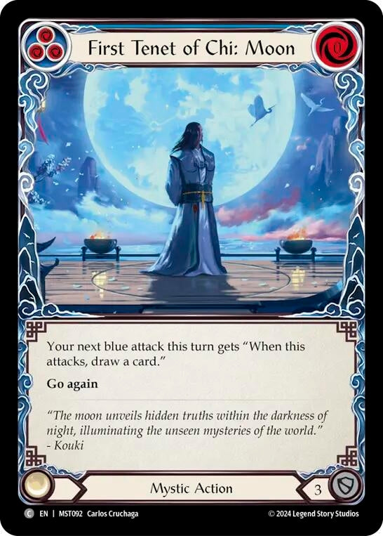 Image for First Tenet of Chi: Moon (Part the Mistveil) (MST092) - Flesh and Blood TCG