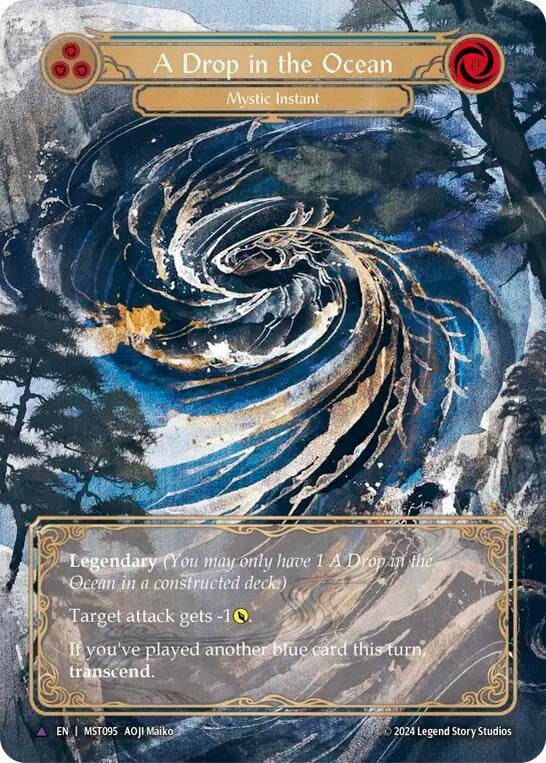 Image for A Drop in the Ocean // Inner Chi (Marvel) (Part the Mistveil) (MST095) - Flesh and Blood TCG