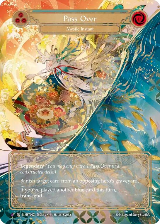 Image for Pass Over // Inner Chi (Marvel) (Part the Mistveil) (MST097) - Flesh and Blood TCG