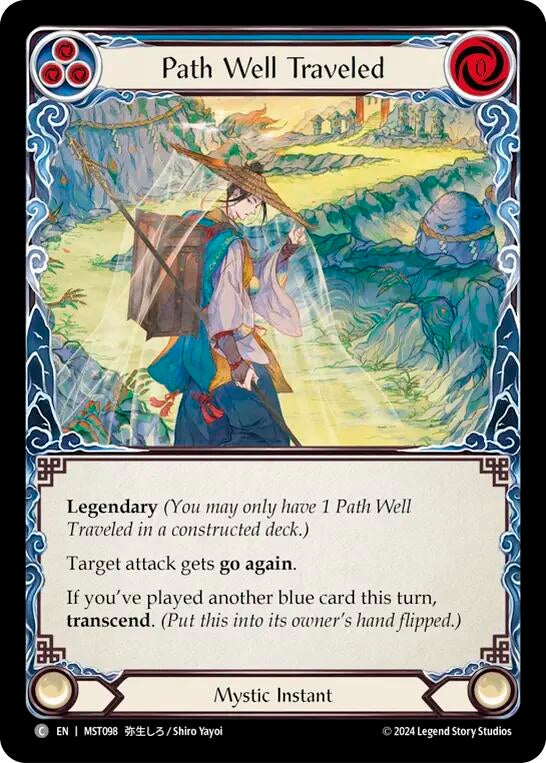 Image for Path Well Traveled // Inner Chi (Part the Mistveil) (MST098) - Flesh and Blood TCG