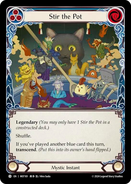 Image for Stir the Pot // Inner Chi (Part the Mistveil) (MST101) - Flesh and Blood TCG