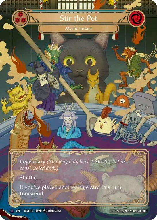 Image for Stir the Pot // Inner Chi (Marvel) (Part the Mistveil) (MST101) - Flesh and Blood TCG