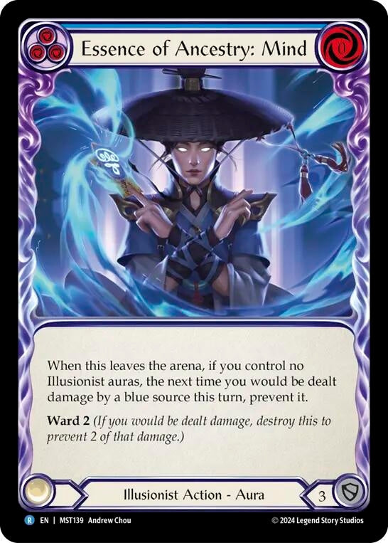 Image for Essence of Ancestry: Mind (Part the Mistveil) (MST139) - Flesh and Blood TCG