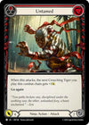 Image for Untamed (Red) (Part the Mistveil) (MST185) - Flesh and Blood TCG
