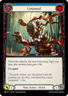 Image for Untamed (Blue) (Part the Mistveil) (MST187) - Flesh and Blood TCG