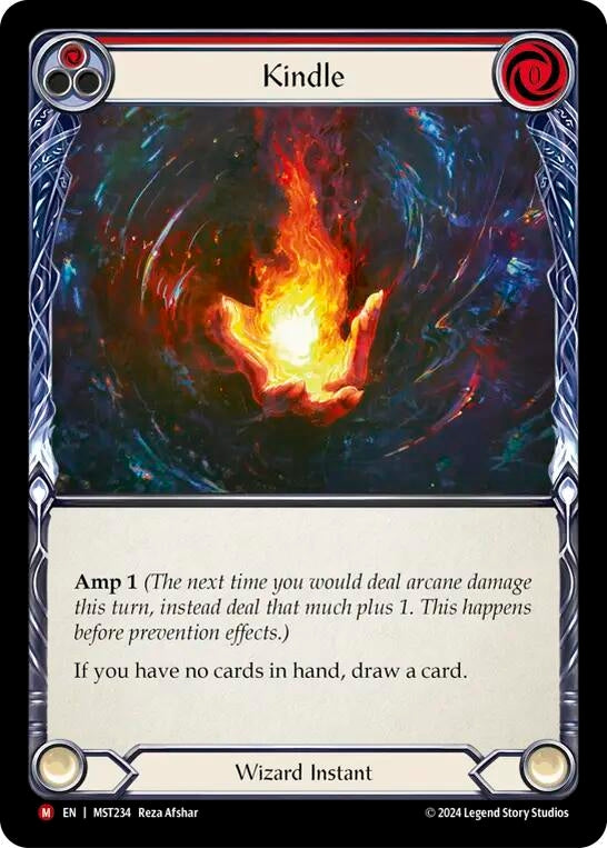 Image for Kindle (Part the Mistveil) (MST234) - Flesh and Blood TCG