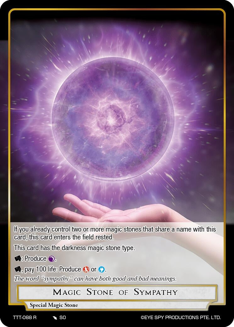 Image for Magic Stone of Sympathy (Thoth of the Trinity) (TTT-088 R) - Force of Will