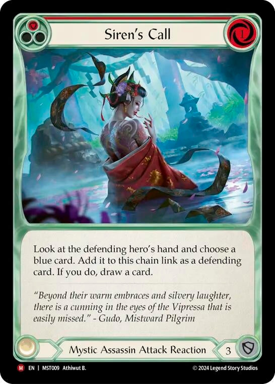 Image for Siren's Call (Part the Mistveil) (MST009) - Flesh and Blood TCG