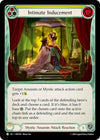 Image for Intimate Inducement (Yellow) (Part the Mistveil) (MST018) - Flesh and Blood TCG