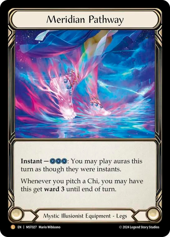 Image for Meridian Pathway (Part the Mistveil) (MST027) - Flesh and Blood TCG