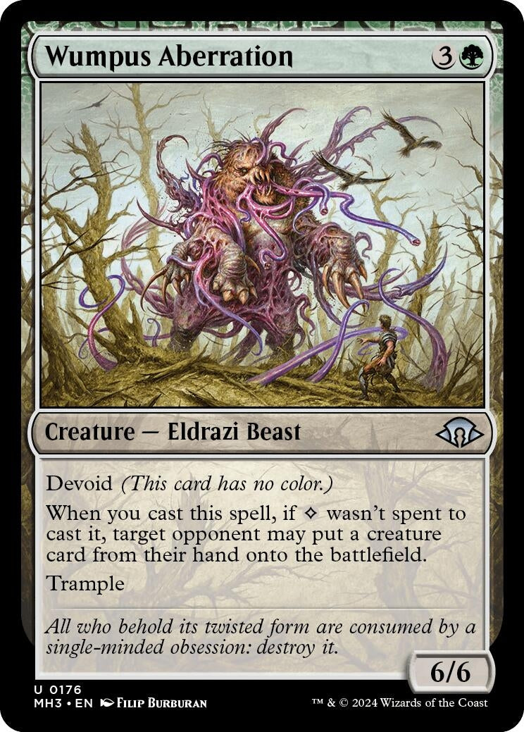 Image for Wumpus Aberration (Modern Horizons 3) (176) - Magic: The Gathering