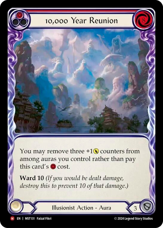 Image for 10,000 Year Reunion (Part the Mistveil) (MST131) - Flesh and Blood TCG