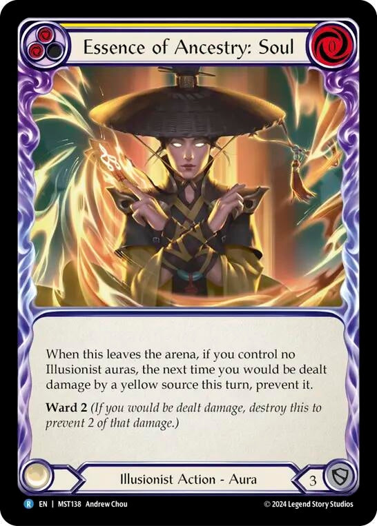 Image for Essence of Ancestry: Soul (Part the Mistveil) (MST138) - Flesh and Blood TCG