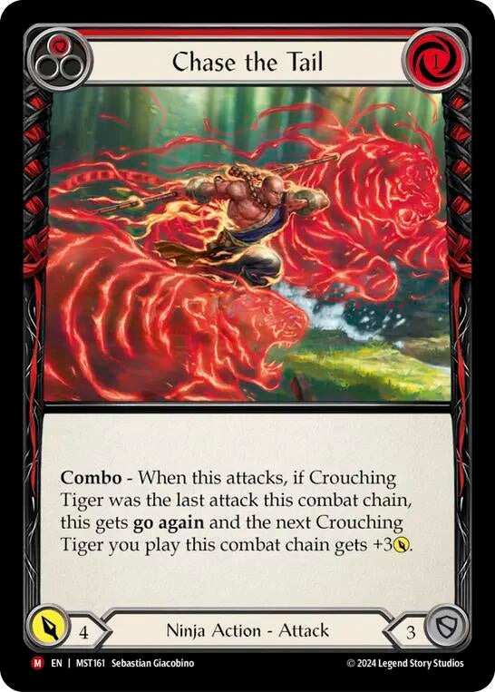 Image for Chase the Tail (Part the Mistveil) (MST161) - Flesh and Blood TCG