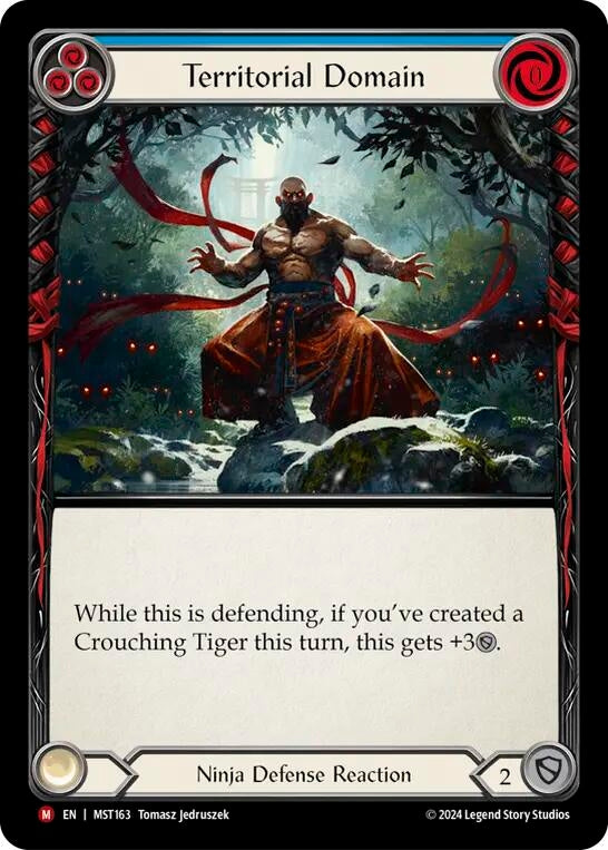 Image for Territorial Domain (Part the Mistveil) (MST163) - Flesh and Blood TCG